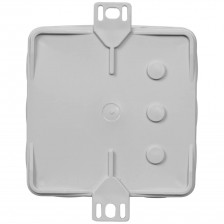 Kabeldose E125 , AP, 12 Einführungen Länge 75 mm, Breite 75 mm, Höhe 40 mm