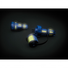 Schutzkontakt Kupplung, LUMINA, 16A / 230V, IP66 / 68 - PCE