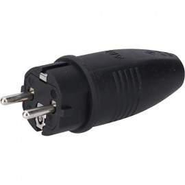 ABL Gummi Stecker Original mit zentraler Leitungseinführung