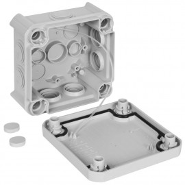 Kabeldose, T60, AP, 7 Einführungen M25 IP66 Länge 114 mm, Breite 114 mm, Höhe 52 mm
