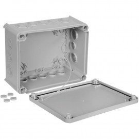 AP Kabelkästen, T-Serie, ohne Klemme OBO IP65 Typ T250 L 190, B 240, H 86mm