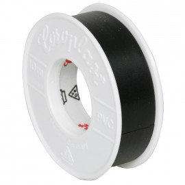 Coroplast Box PVC Isolierband Breite 15 mm, Länge 10 m Farbe schwarz Inhalt 20 Stück