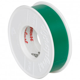 Coroplast Box PVC Isolierband Breite 15 mm, Länge 10 m Farbe grün Inhalt 20 Stück