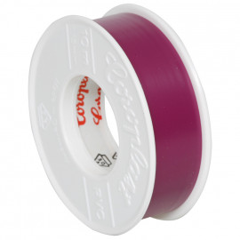 Coroplast Box PVC Isolierband Breite 15 mm, Länge 10 m Farbe violett Inhalt 20 Stück