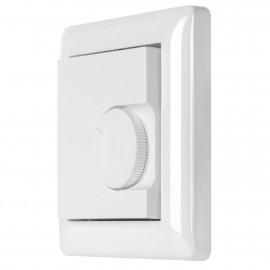 Raumthermostat, Kombi, Öffner,,, 10A (4A), +5° bis +30°, KLEIN®-KG 55 reinweiß