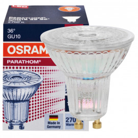 LED Lampe, Reflektor, PAR16, GU10 / 3W, 230 lm, 2700K, Osram