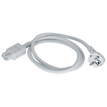 Heißgeräte Zuleitung weiß 2,0m H05VV-F 3x1,5mm²