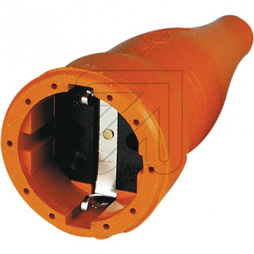 ABL Gummi Kupplung orange mit Zugentlastung bis H07RN-F 3x1,5mm²