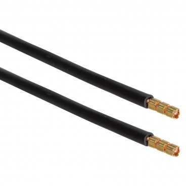 2 Stück Verdrahtungsbrücke Adernendhülsen, schwarz Kabel-Ø 6 mm² Länge 265 mm