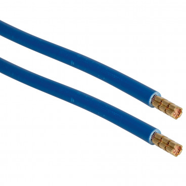 2 Stück Verdrahtungsbrücke Adernendhülsen, blau Kabel-Ø 10 mm² Länge 265 mm