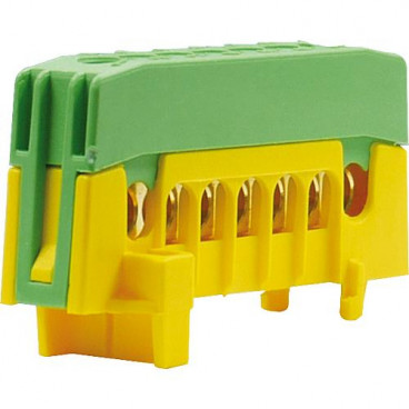 Sammel Klemme Schutzleiterklemme grün/gelb 7x16mm²