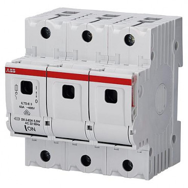 ABB Lasttrennschalter ILTS 3 für Neozed-Sicherungen D 02-3x63A 