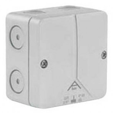Kabeldose, ABOX 025, AP, Länge 80 mm, Breite 80 mm, Höhe 52 mm