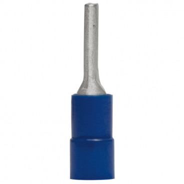 100 Stück Stiftkabelschuh, PVC Isolation, für Kabel-Ø 1,5 - 2,5²mm  Anschluss 1,9 mm blau
