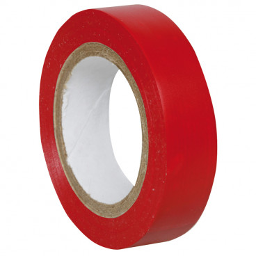 PVC Isolierband, PROFI 150, Breite 15 mm, Länge 10 m Farbe rot