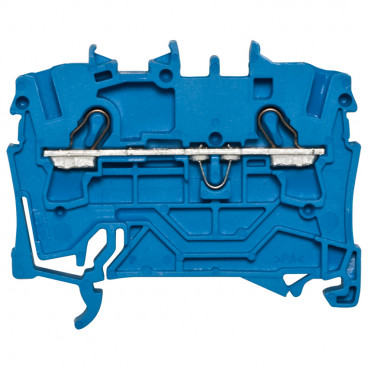 Durchgangsklemme, blau, 2,5², steckbar - Wago Reihenklemmen