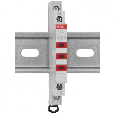 Leuchtmelder 3-polig rote LED Baureihe E 210 - ABB