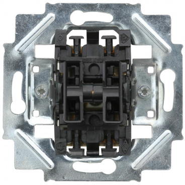 Schaltereinsatz Steckanschluss Tastereinsatz, 2 Schließer / 1 Eingangsklemme