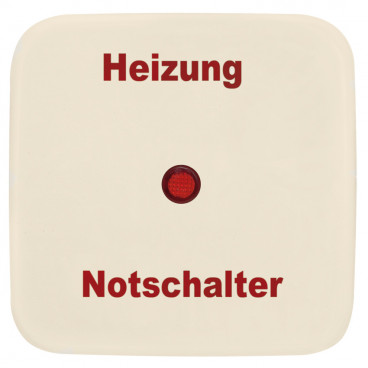 Wippe für Heizungsnotschalter, KLEIN SI® weiß