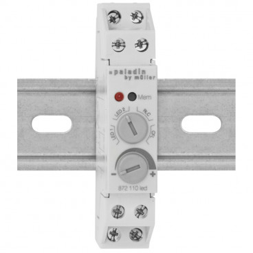 Tastdimmer Universal, Phasenan- und abschnittdimmer, 15 - 400W, Paladin