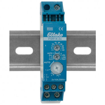 Funk-Schaltempfänger für Reiheneinbau, FSR14-2x, 12V-DC