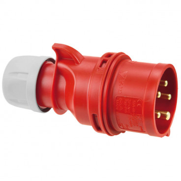 CEE Stecker, 5-polig, 400V Ampere 16A, IP44, Prüfung VDE - PCE