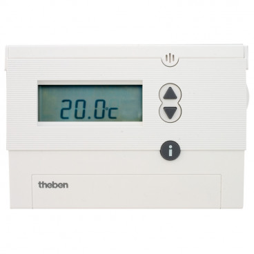 Digital Uhrenthermostat, Aufputz Wechsler, TOP2 RAQM 812, 230V / 6A, +6 bis +30°