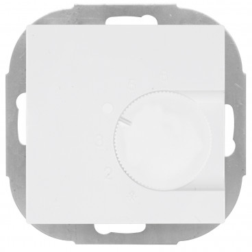 Raumthermostat, Kombi, Öffner,,, 10A (4A), +5° bis +30°, KLEIN®-KG 55 reinweiß