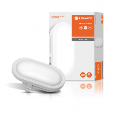 LED Ovalleuchte, LED BULKHEAD, LED/11W, 840 lm, 4000K Farbe Weis