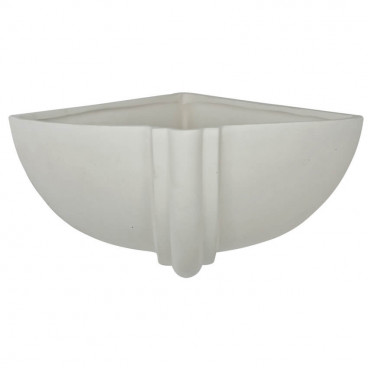 Keramik Wandleuchte 1 x E27/100W, überstreichbar