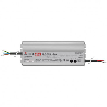 LED Netzteil HLG-320H-24A, 320W, Aluminiumgehäuse