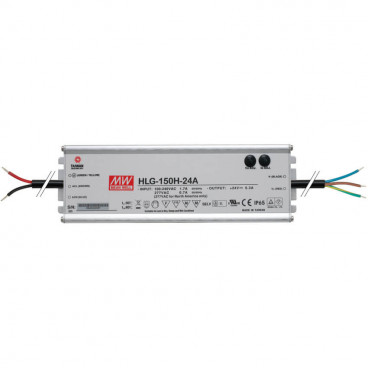 LED Netzteil HLG-150H-24A-DC, 150W, Aluminiumgehäuse
