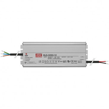 LED Netzteil HLG-320H-12A 264W , Aluminiumgehäuse