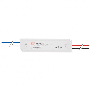 LED Netzteil 230V / 12V-DC / 100W Mean Well