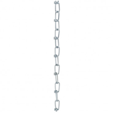 Knotenkette, Stahl verzinkt, Draht-Ø 2,5 mm Länge 30 Meter