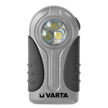 LED Taschenlampe SILVER LIGHT, 3 LEDs Länge 98mm - Varta