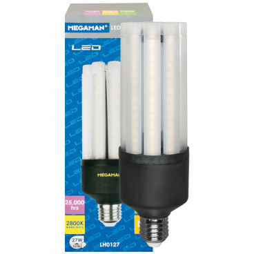 LED Lampe CLUSTERLITE, E27 / 27W, matt, 2800 lm, 2800K,  Megaman