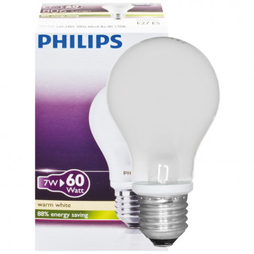 LED Lampe, CLASSIC, AGL matt, 7W (60W), 806 lm E27 / 230V Philips