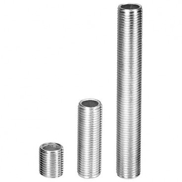 Gewinderöhr verzinkt mit Außengewinde M10x1 Länge 12mm