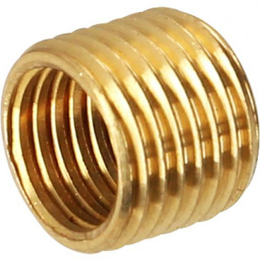 Reduzier Stück messing roh M10a/M8i L8mm
