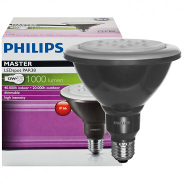 LED Lampe, Reflektor, MASTER LEDpar38, E27 / 13W, 1000 lm, Philips