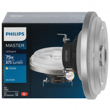 LED Reflektorlampe Ra95 MASTER LEDspot AR111 G53/12V 14,8W (75W), 875 lm 2700K