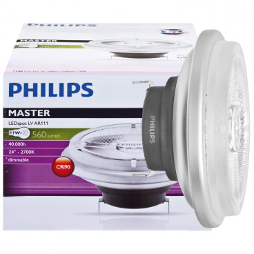 LED Lampe, Reflektor, MASTER LED AR111, G53 / 11W, 560 lm, 2700K, Philips