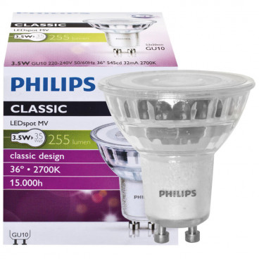 LED Reflektorlampe PAR16 COREPRO LEDSPOT GU10 3,5W(35W) 255lm 2700K