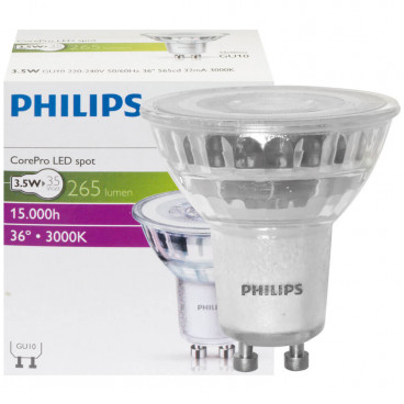 LED Reflektorlampe PAR16 COREPRO LEDSPOT GU10 3,5W(35W) 265lm 3000K