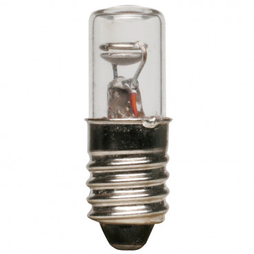 Glimmlampe mit Widerstand, 230V , 10 x 28mm