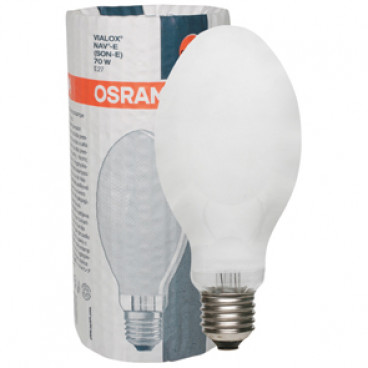 Natriumdampf Hochdrucklampe, VIALOX NAV-E, E27 / 70W, extern Osram