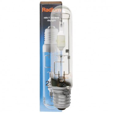 Halogenlampe, Metalldampf, HRI-T, E40 / 250W, 19000 lm, daylight, Radium