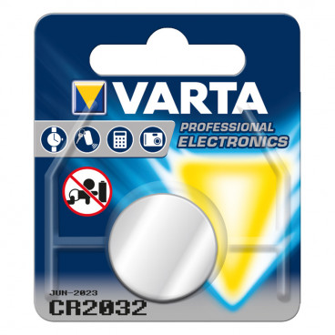 Knopfzelle, Lithium, CR 2032, 3V - Varta