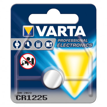 Knopfzelle, Lithium, CR 1225, 3V - Varta